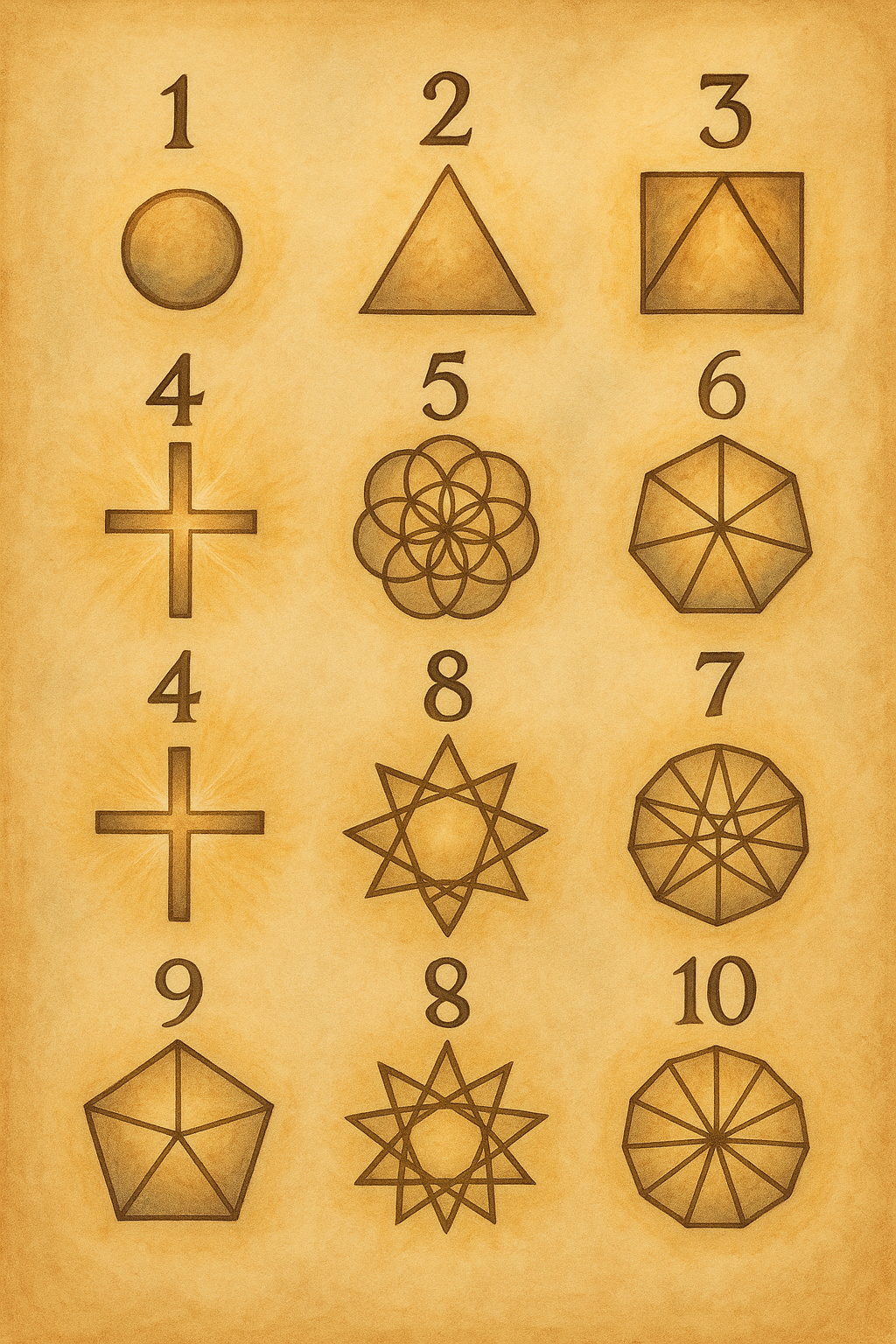 Sacred Geometry and the Symbolism of Numbers